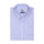 Luthai Twilight Sea Stripes Half Sleeve 2 Ply Giza Cotton Shirt