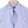 Luthai Twilight Sea Stripes Half Sleeve 2 Ply Giza Cotton Shirt