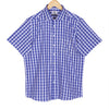 Jodhpur Blue Multi Check Half Sleeve Non Iron Shirt