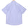 Luthai Twilight Sea Stripes Half Sleeve 2 Ply Giza Cotton Shirt