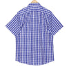 Jodhpur Blue Multi Check Half Sleeve Non Iron Shirt