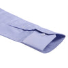 Elvis Blue Herringbone Wrinkle Free Button Down 2 Ply Premium Giza Cotton Shirt