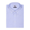 Luthai Spring Dew White Checks Button Down 2 Ply Giza Cotton Shirt