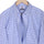 Luthai Gauguin Blue Zephir Checks Button Down 2 Ply Giza Cotton Shirt