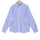 Luthai Gauguin Blue Zephir Checks Button Down 2 Ply Giza Cotton Shirt