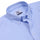 Luthai Harbor Blue Gingham Checks Button Down 2 Ply Giza Cotton Shirt