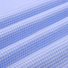Luthai Blue Glory Dobby Texture Checks Button Down 2 Ply Giza Cotton Shirt