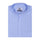 Sky Blue Charm Dobby Mandarin Collar 2 Ply Giza Cotton Shirt