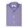 Twilight Blue Micro Houndstooth 2 Ply Premium Giza Cotton Shirt