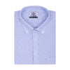 Curacao Blue Dobby Wrinkle-free Button Down 2 Ply Giza Cotton Shirt