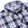 Navy Tartan Checks Half Sleeves Brushed Cotton Casual Shirt