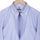 Curacao Blue Dobby Wrinkle-free Button Down 2 Ply Giza Cotton Shirt