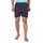 Navy Printed Cotton Boxers