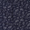 Navy Printed Cotton Boxers