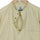 Soft Cream Cotton Linen Rolled-up Sleeve Slim Short Kurta