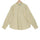 Soft Cream Cotton Linen Rolled-up Sleeve Slim Short Kurta