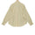 Soft Cream Cotton Linen Rolled-up Sleeve Slim Short Kurta