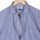 Luthai Regent Blue Stripes Half Sleeve 2 Ply Giza Cotton Shirt