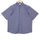 Luthai Prussian Navy Glen Plaid Checks Half Sleeve 2 Ply Giza Cotton Shirt