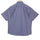 Luthai Prussian Navy Glen Plaid Checks Half Sleeve 2 Ply Giza Cotton Shirt