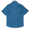 Luthai Grand Grape Checks Half Sleeve 2 Ply Giza Cotton Shirt