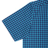Luthai Grand Grape Checks Half Sleeve 2 Ply Giza Cotton Shirt