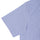 Luthai Regent Blue Stripes Half Sleeve 2 Ply Giza Cotton Shirt