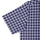 Luthai Prussian Navy Glen Plaid Checks Half Sleeve 2 Ply Giza Cotton Shirt