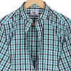 Black and Green Checks Non Iron Shirt