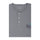 Stone Grey Soft Cotton Henley T-shirt