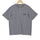 Stone Grey Soft Cotton Henley T-shirt