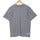 Soft Enzyme Washed Stone Grey V-Neck Cotton T-shirt