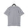 Soft Enzyme Washed Stone Grey Round Neck Cotton T-shirt