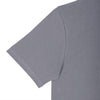 Soft Enzyme Washed Stone Grey V-Neck Cotton T-shirt