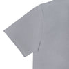 Soft Enzyme Washed Stone Grey Round Neck Cotton T-shirt