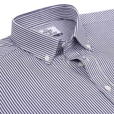 American Blue Oxford Button Down Cotton Shirt