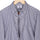 Monti French Navy Blue Stripes Button Down Satin Cotton Shirt