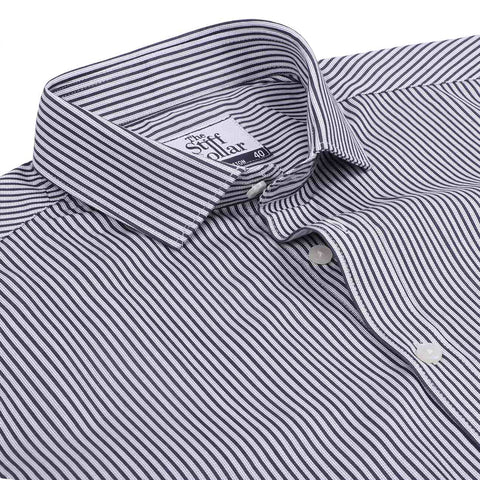 Natural White Pure Linen Half Sleeve Shirt