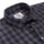 Iron Grey Checked Half Sleeve Regular Fit Cotton Twill Shirt
