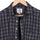 Iron Grey Checked Half Sleeve Regular Fit Cotton Twill Shirt