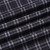 Iron Grey Checked Half Sleeve Regular Fit Cotton Twill Shirt