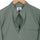 Jade Green Cotton Linen Rolled-up Sleeve Slim Short Kurta