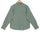 Jade Green Cotton Linen Rolled-up Sleeve Slim Short Kurta