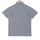 Grey Mandarin Collar Cotton T-shirt