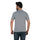 Soft Enzyme Washed Stone Grey V-Neck Cotton T-shirt