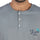 Stone Grey Soft Cotton Henley T-shirt