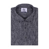 Ash Grey Print Button Down Cotton Shirt