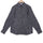 Ash Grey Print Button Down Cotton Shirt
