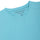 Shore leaves Soft Enzyme Washed Turquoise Blue V-Neck Cotton T-shirt