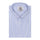 Carolina Blue Dotted Stripes Wrinkle-free Cotton Shirt